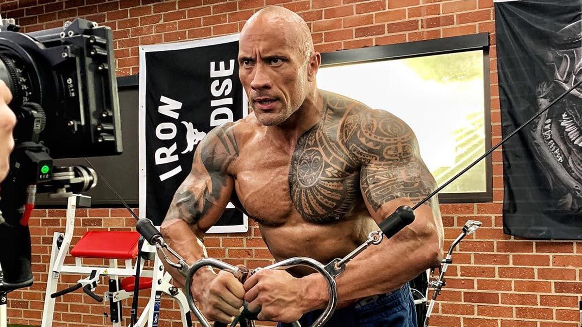 How Dwayne Johnson Incorporates Slow Reps and This Key Exercise to Sculpt His Enviable Chest